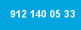 912 140 05 33